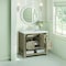 James Martin Vanities 36'' Single Vanity, Whitewashed Oak w/ 3 CM Arctic Fall Solid Surface Top 330-V36-WWO-3AF - alternate 4